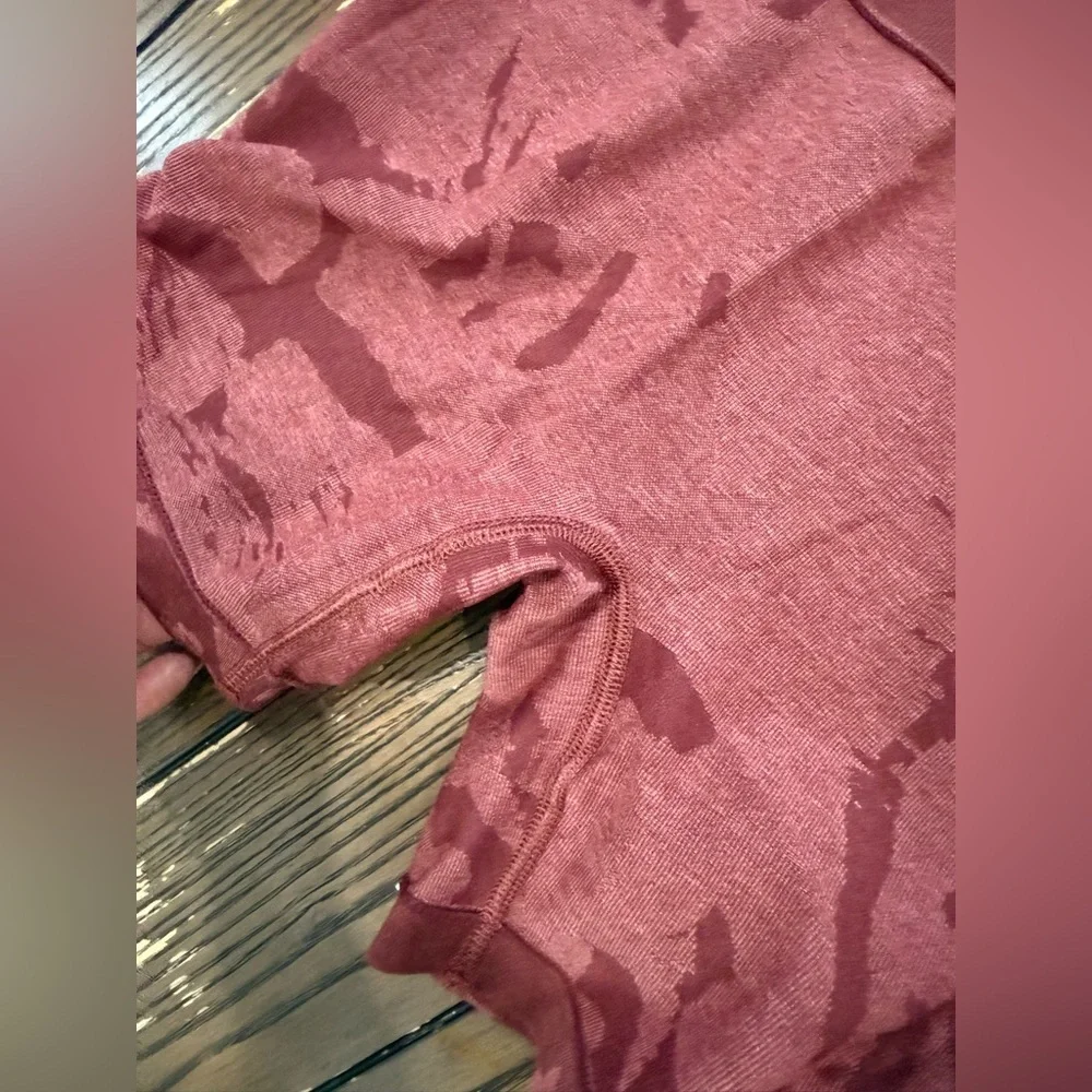 Gymshark Pink Camouflage Bike Shorts
